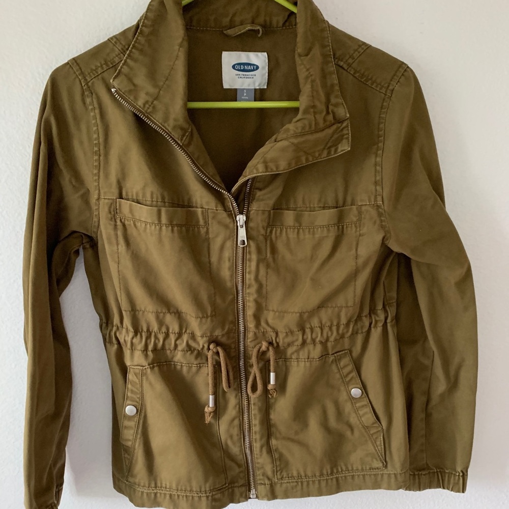 Old navy green jacket